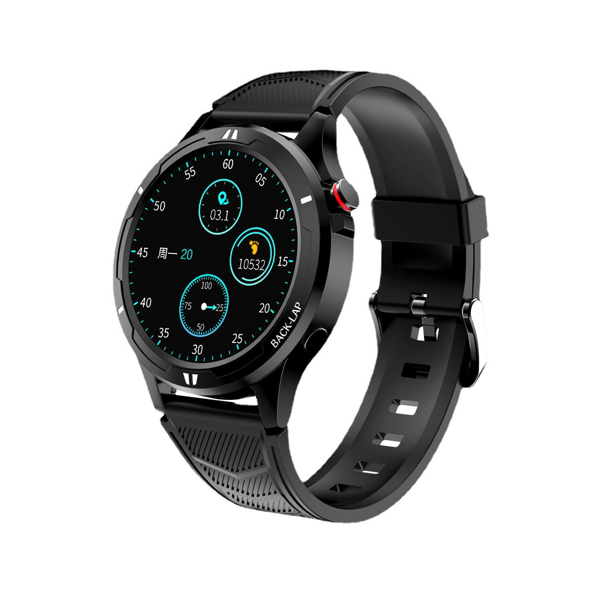 Bluetooth Sports Watch With Long Battery Life Step Counter